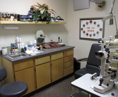 Eye Doctor's Exam Room